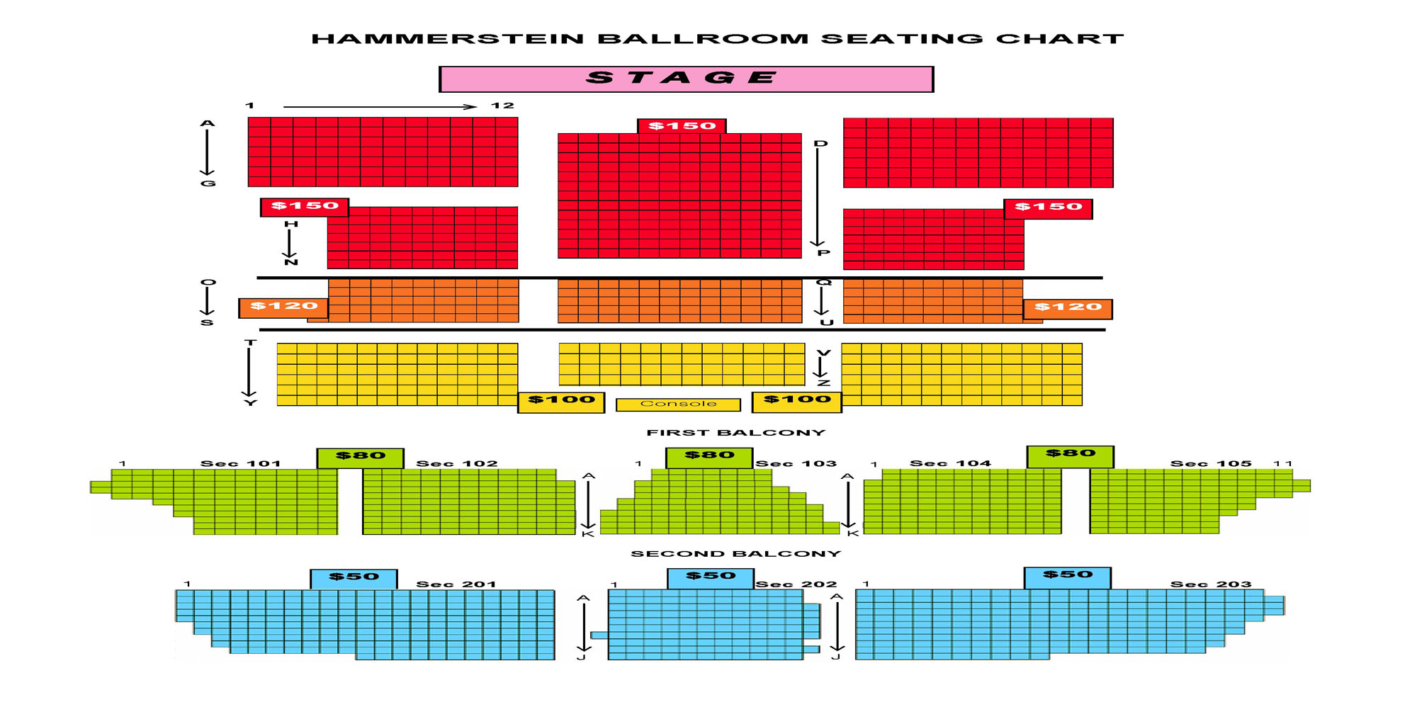 Hollywood Palladium Vip Seating Chart